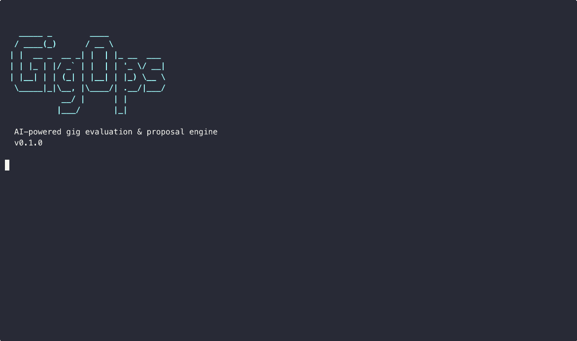 GigOps CLI demo